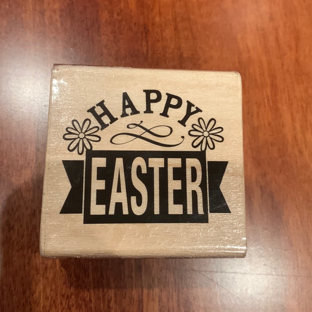 Craft Smart Happy Easter Stamp